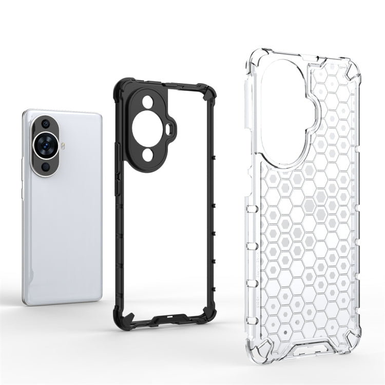 Estuche para Huawei Nova 11 Pro 4G a Prueba de Golpes Honeycomb (Verde)