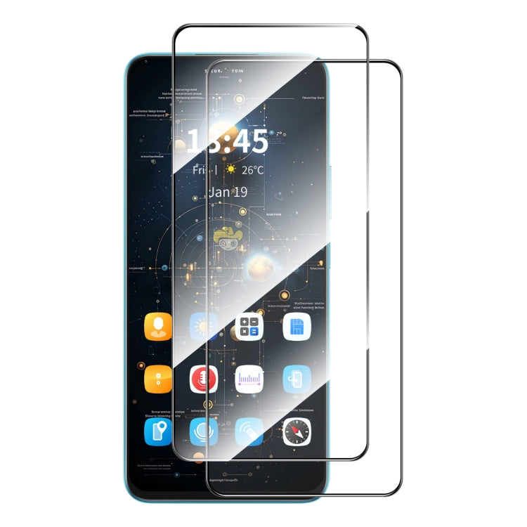 Película de Vidrio Templado + Enkay + Full Glue + Para OnePlus Nord 4 + 2 Piezas