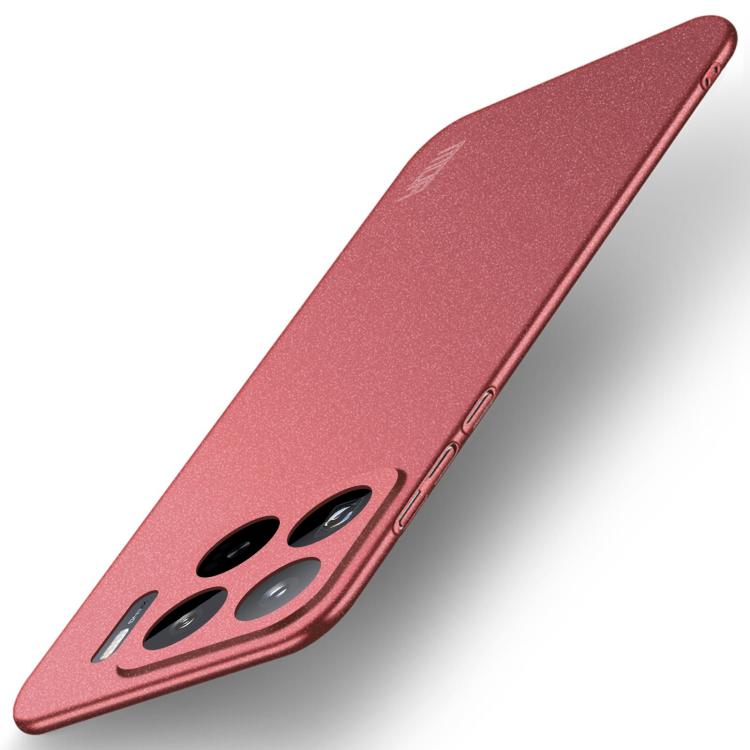 Funda ultrafina de PC esmerilada con todo incluido para Xiaomi 15S Pro MOFI Fandun Series (roja)