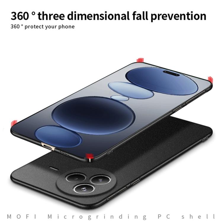 Funda ultrafina de PC esmerilada con todo incluido para Xiaomi Civi 5 Pro MOFI Fandun Series (verde)