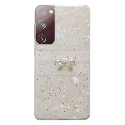 Funda Protectora para Teléfono Samsung Galaxy S20 FE Shell Pattern Bow TPU (Colorido)
