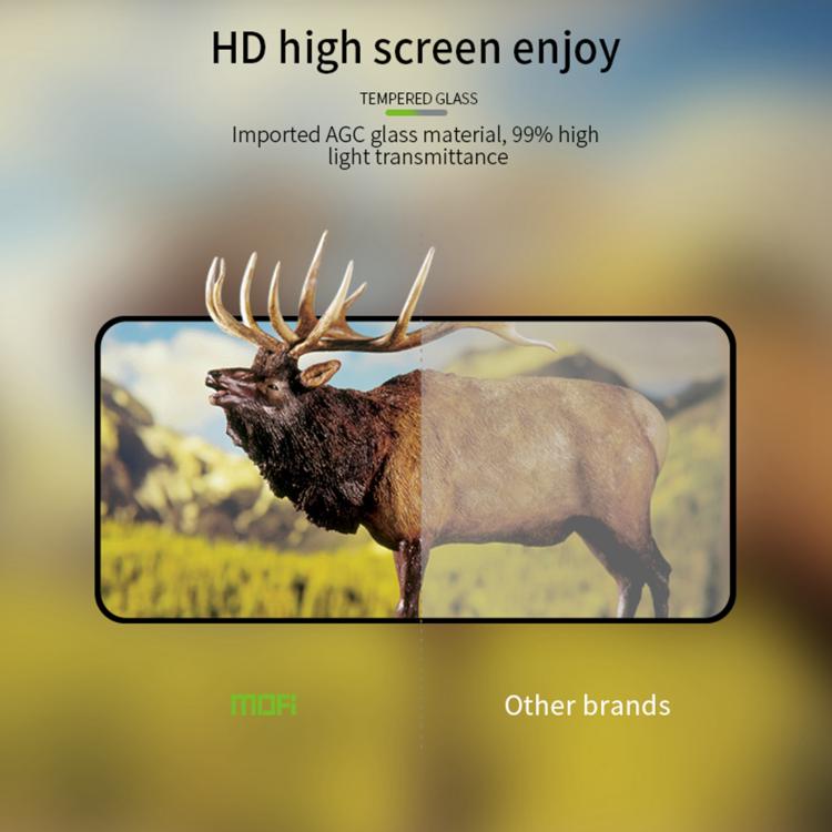 Película de Vidrio Templado Mofi 9H 2.5D para OnePlus 13R Pantalla Completa (Negro)