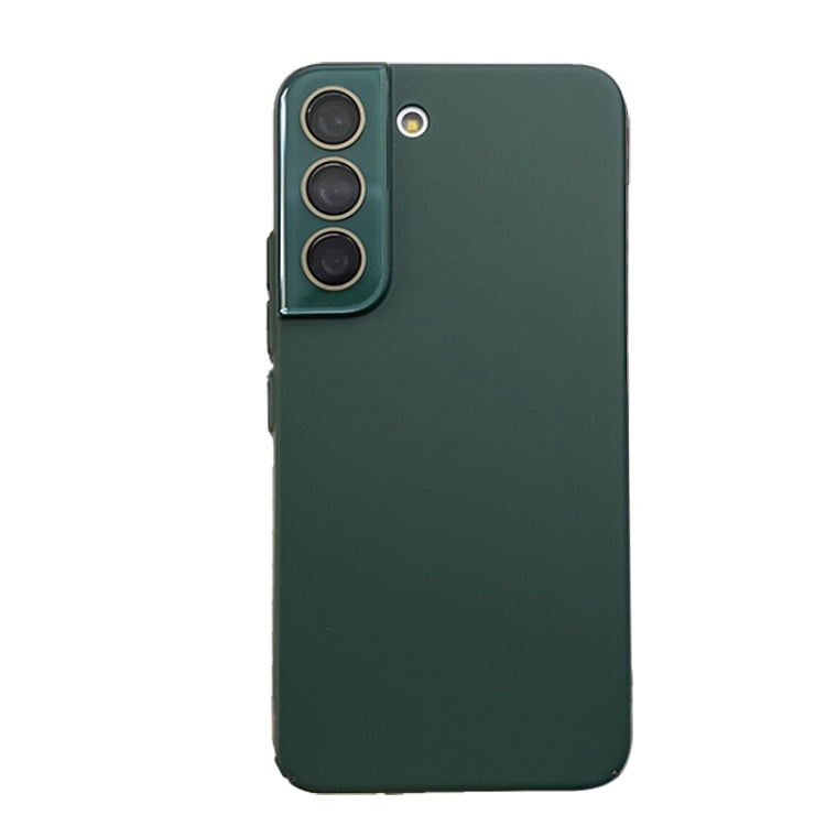 Para Samsung Galaxy S23 + 5G Leather Oil PC Estuche rígido para teléfono con todo incluido (verde)