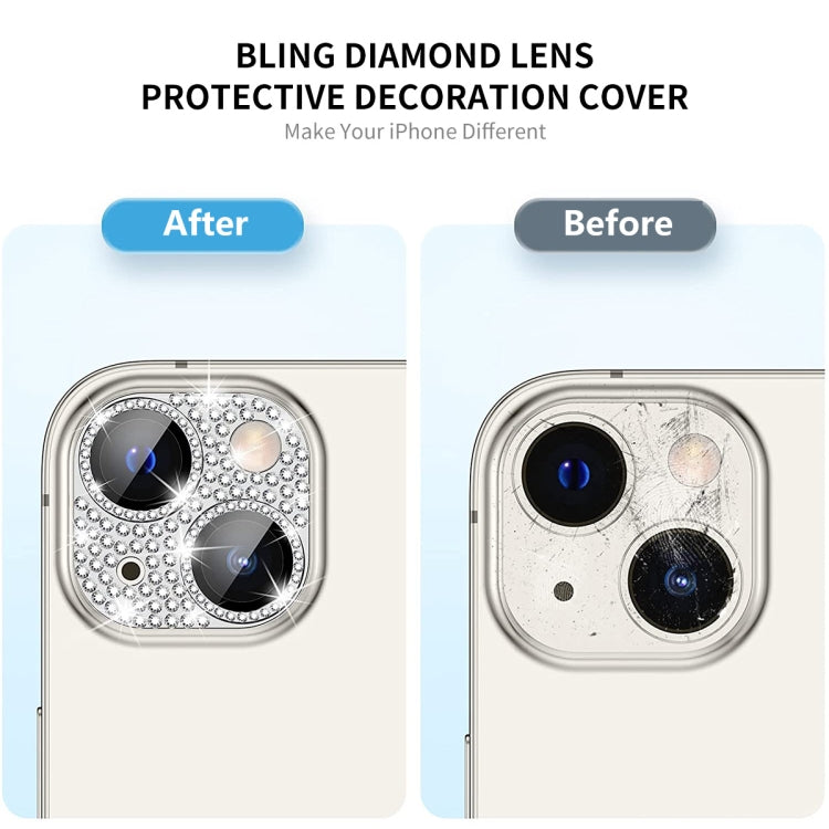 Lente de Cámara + Protector Vidrio Templado Enkay Hat-Prince para iPhone 15/15 Plus (Azul Sierra) - MOVILSTORE