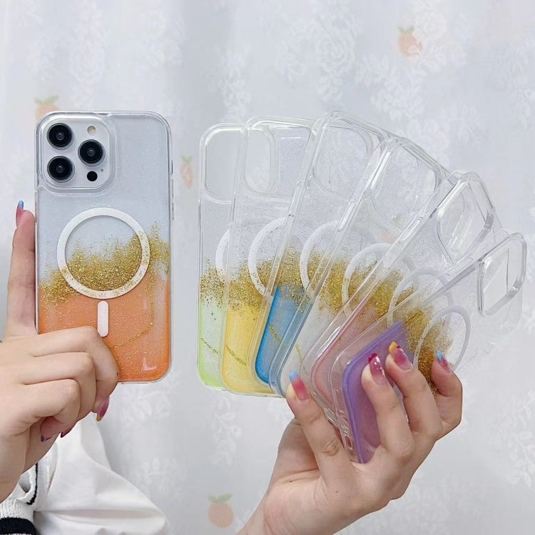 Funda híbrida TPU con Magsafe para iPhone 16 Pro Max (Amarilla)