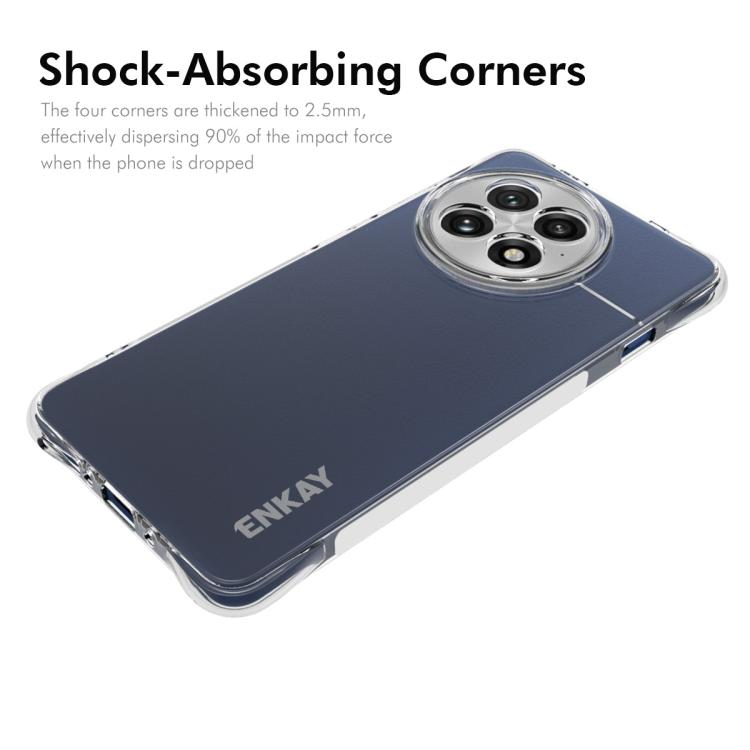 Funda para Teléfono Enkay Hat-Prince TPU Transparente a Prueba de Golpes para OnePlus Ace 5/5 Pro