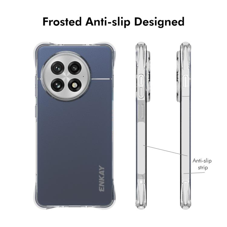 Funda para Teléfono Enkay Hat-Prince TPU Transparente a Prueba de Golpes para OnePlus Ace 5/5 Pro