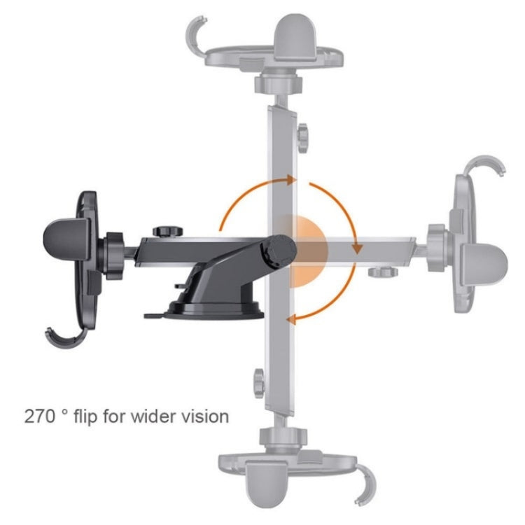 D33 Soporte para Teléfono de Coche con Ventosa y Sensor de Gravedad con Clip para Ventilación de Aire (Negro)