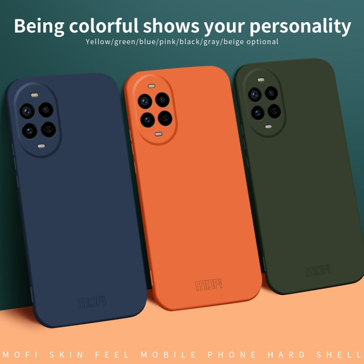 Funda para Teléfono Huawei Nova 13 Pro Mofi Qin Series con PC y Tacto Agradable (Naranja)
