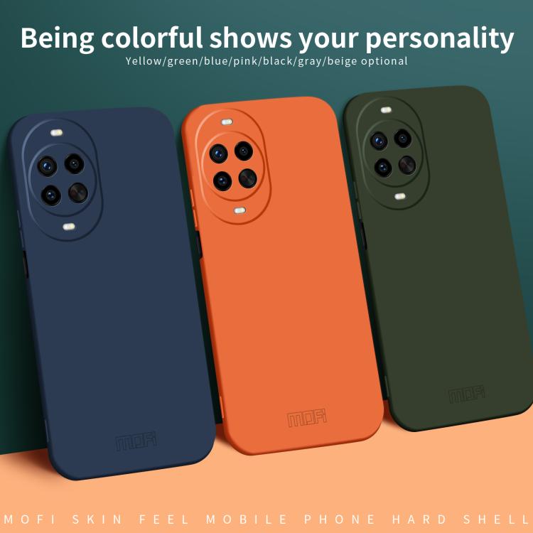 Funda de PC con diseño integral para Huawei nova 14 MOFI Qin Series (negro)