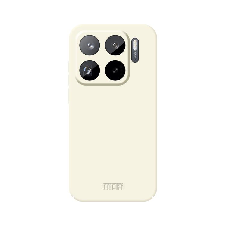 Funda de PC con todo incluido y diseño MOFI Qin Series para Xiaomi 15s Pro (beige)