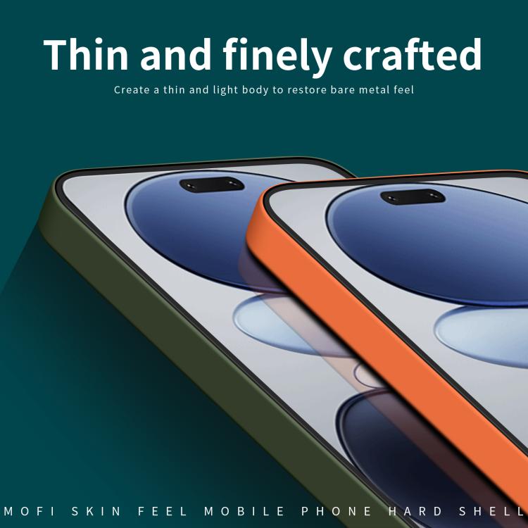 Funda de PC con todo incluido y diseño MOFI Qin Series para Xiaomi Civi 5 Pro (azul)