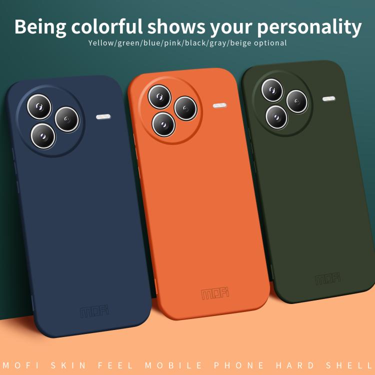 Funda de PC con todo incluido y diseño MOFI Qin Series para Xiaomi Civi 5 Pro (azul)