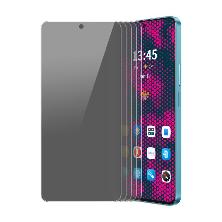 Película de vidrio templado ENKAY Hat-Prince de 28 grados para Samsung Galaxy S25 FE 5G (5 unidades)