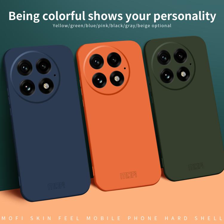 Funda para Teléfono OnePlus 13 Mofi Qin Series con PC y Tacto Agradable (Rosa)