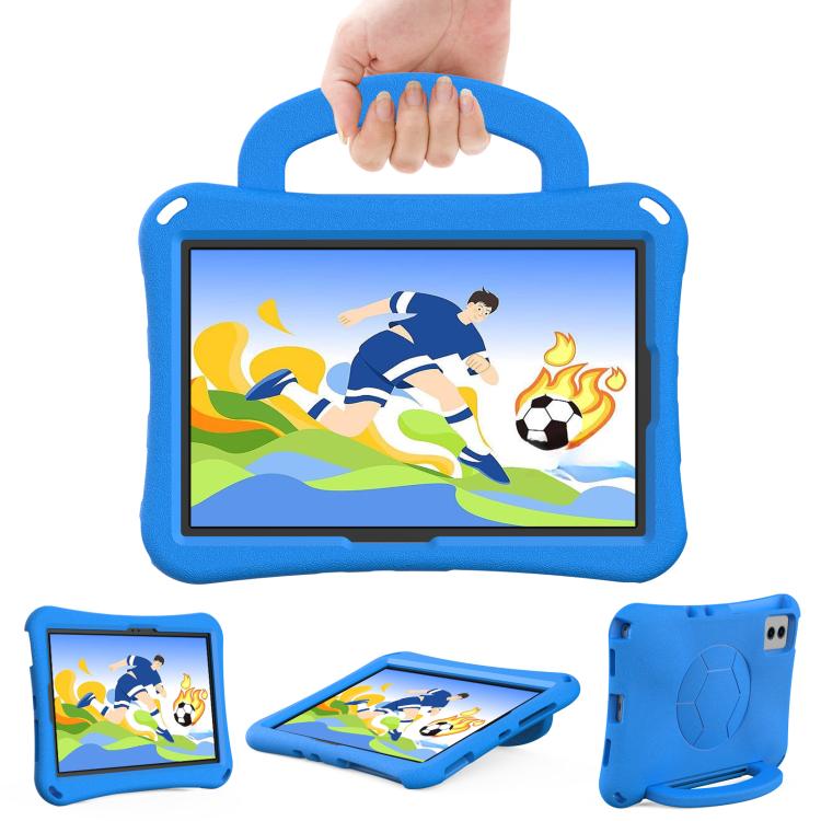 Funda de EVA a prueba de golpes con forma de balón de fútbol para Xiaomi Redmi SE 11 2025/Pad 2 (azul)