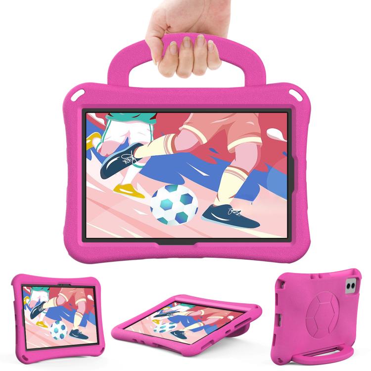 Funda de EVA a prueba de golpes para Xiaomi Redmi SE 11 2025/Pad 2 con forma de balón de fútbol (rosa)