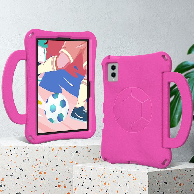 Funda de EVA a prueba de golpes para Xiaomi Redmi SE 11 2025/Pad 2 con forma de balón de fútbol (rosa)