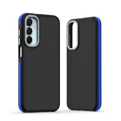 Funda para Teléfono Samsung Galaxy A35 5G TPU a Prueba de Golpes Doble Color (Azul)