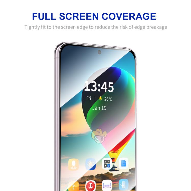 Película de vidrio templado ENKAY de alta densidad de aluminio y silicio para Infinix GT 30 Pro (2 unidades)