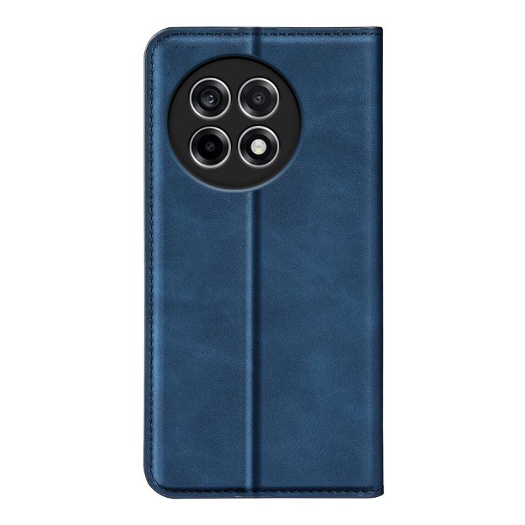 Funda de Cuero con Ventosa Magnética OnePlus Ace 5 Pro Retro-Skin (Azul Oscuro)