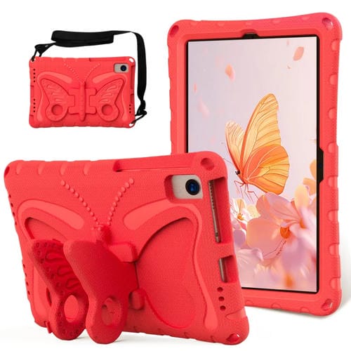Funda de Eva para Tablet Samsung Galaxy Tab S6 Lite 10.4 P610 Soporte Mariposa (Roja)