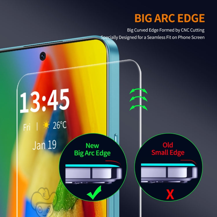 Película de Vidrio Templado Enkay 9H Big Arc Edge para OnePlus Nord 4