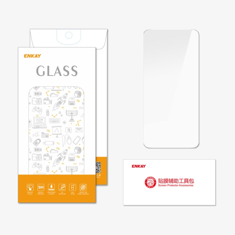 Película de Vidrio Templado Enkay 9H Big Arc Edge para OnePlus Nord 4