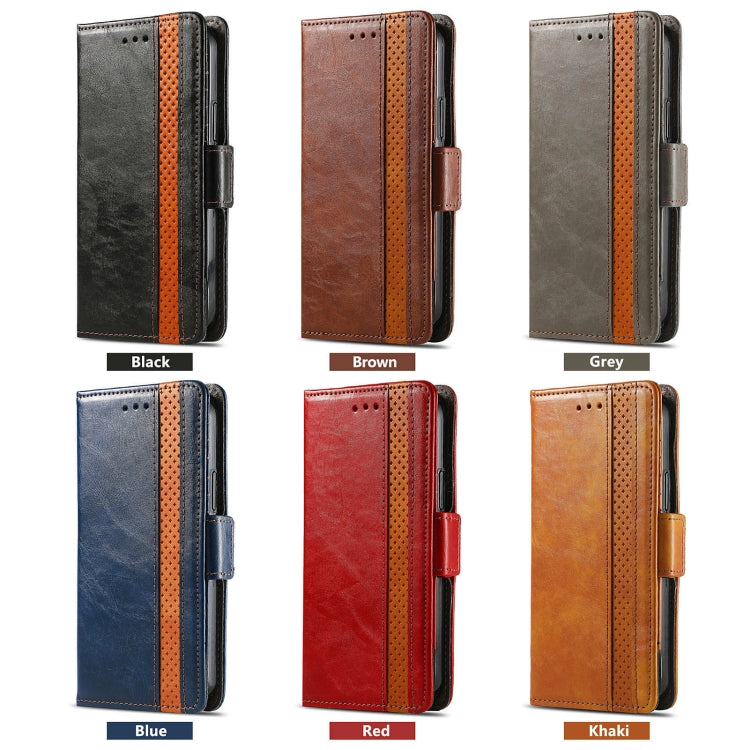 Funda para Nothing Phone 2A Plus de Cuero con Doble Hebilla Magnética y Empalme Neo (Azul)