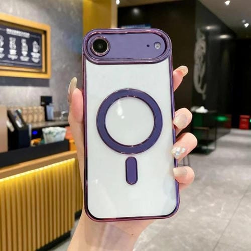 Funda de TPU Magsafe original para iPhone 17 Air (morada)