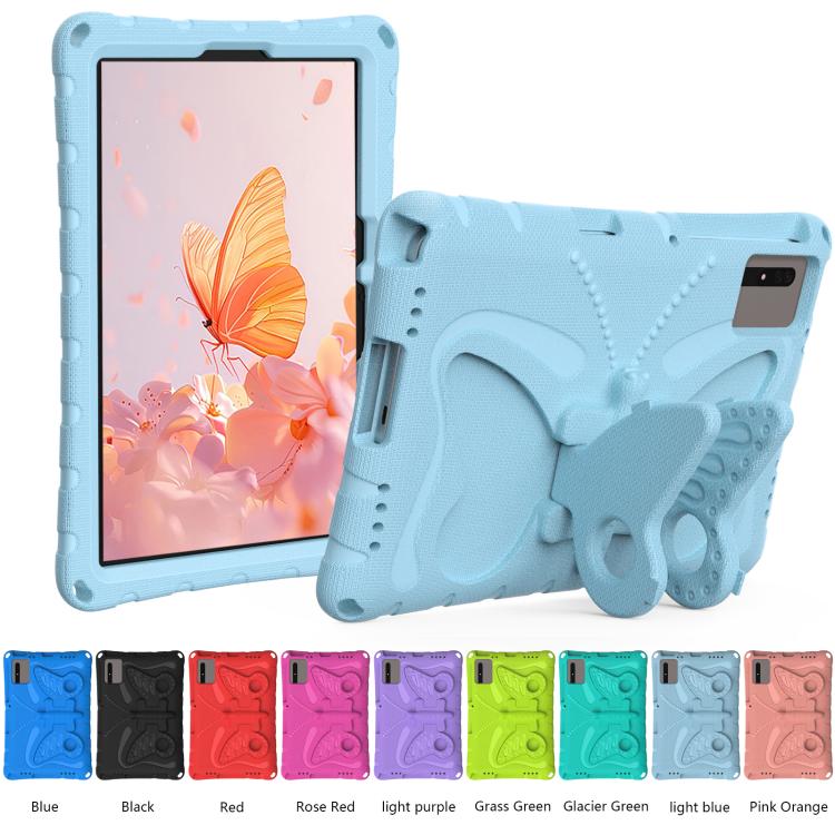 Funda de EVA a prueba de golpes con soporte de mariposa para Xiaomi Redmi Pad 2/SE 11 2025 (azul claro)