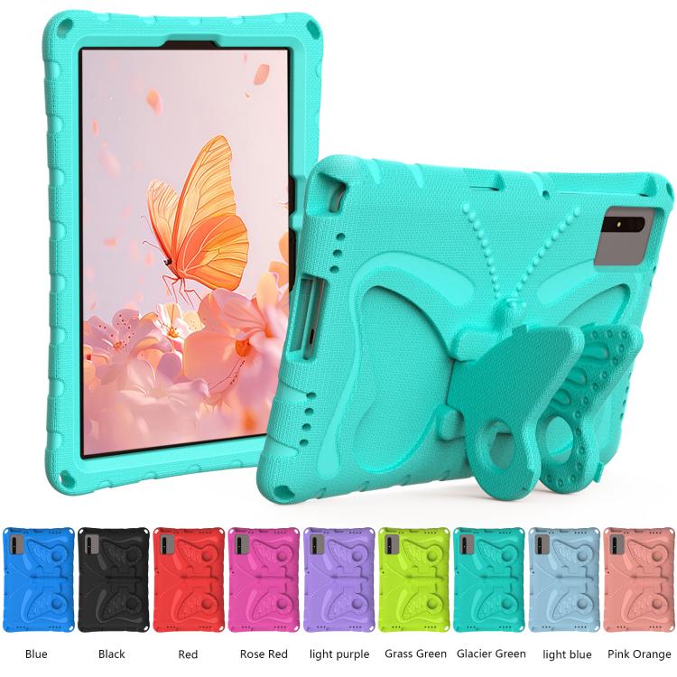 Funda de EVA a prueba de golpes con soporte de mariposa para Xiaomi Redmi Pad 2/SE 11 2025 (verde menta)
