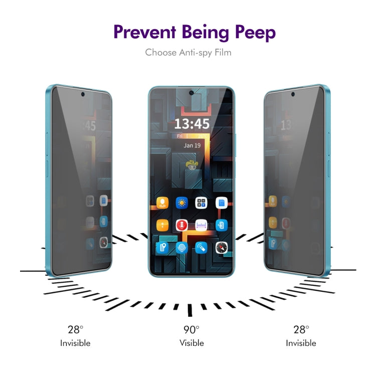 Película de Vidrio Templado Enkay para OnePlus Nord 4 Antiespías Privacidad Fácil Instalación