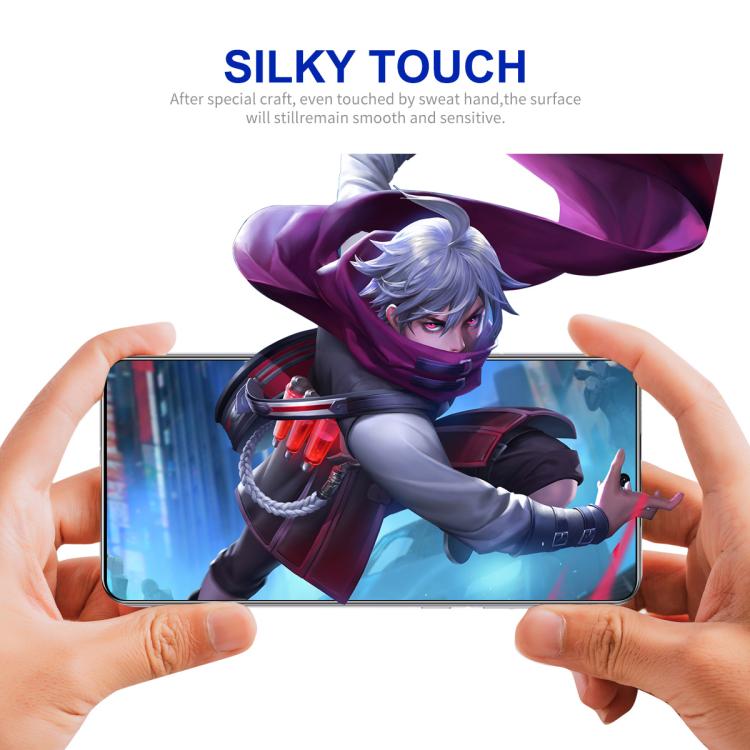 Para Xiaomi 15T Pro 2 piezas ENKAY Hat-Prince 0,18 mm de alto, película de vidrio templado de aluminio y silicio, compatible con desbloqueo por huella dactilar ultrasónica