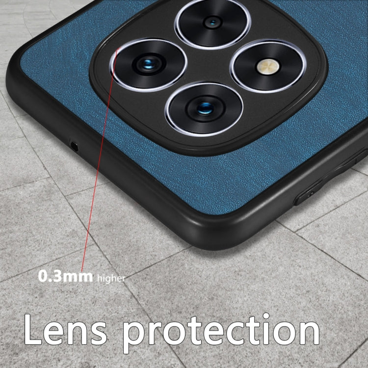 Funda trasera de cuero vintage para Redmi Turbo 4 Pro (negro)