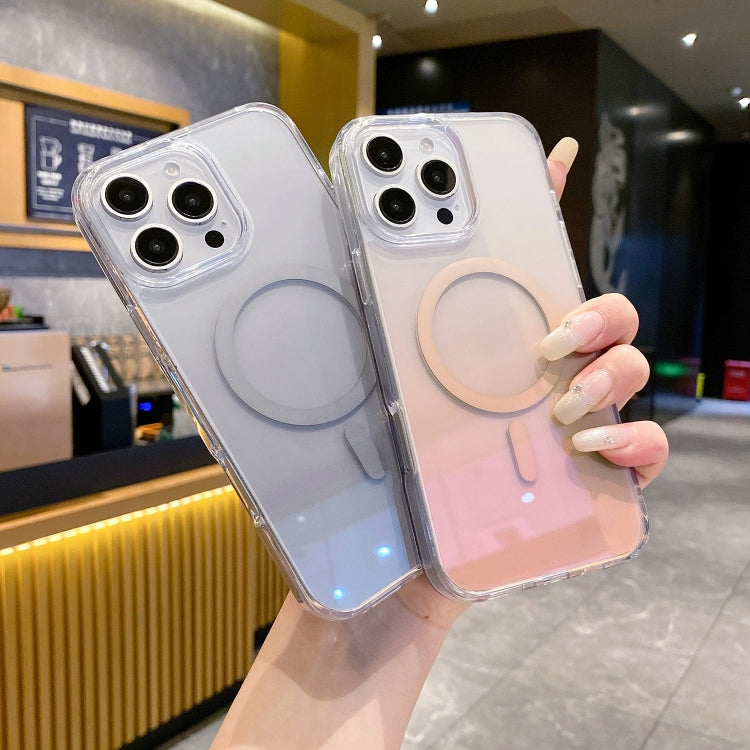 Funda para Teléfono Magsafe PC Transparente con Degradado para iPhone 13 Pro (Colorida)