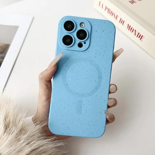 Funda para iPhone 16 Pro Max Starry Sky TPU a Prueba de Golpes Magsafe (Azul Sierra)