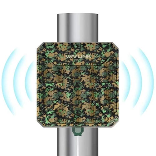 Repetidor WAVLINK WN573HP3 doble banda AX3000 para exteriores antena direccional 12 dBi (UE)