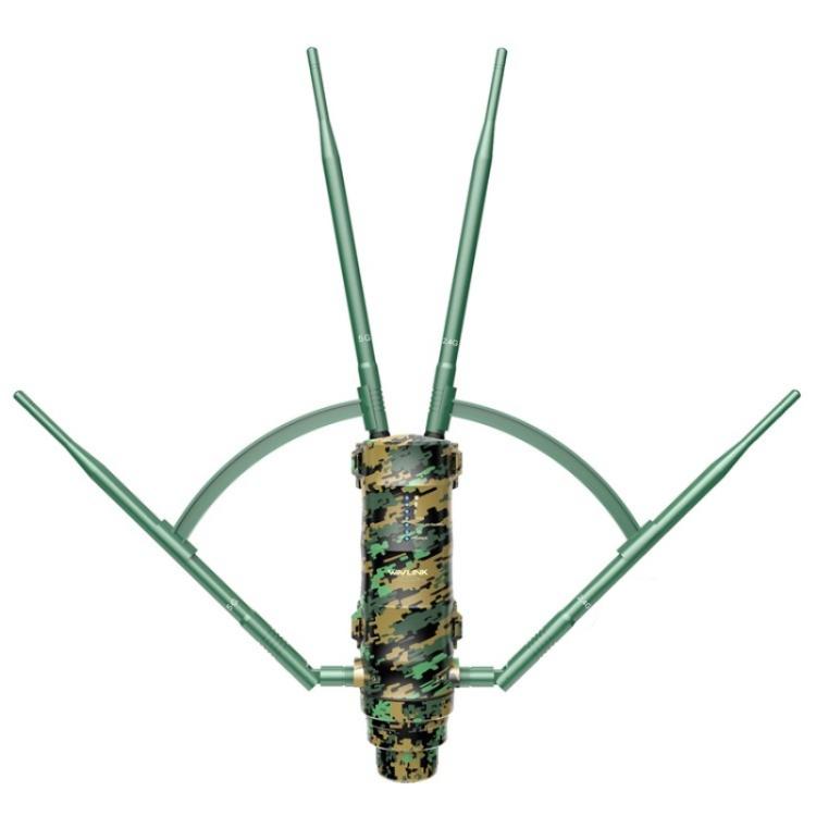 Extensor WiFi doble banda WAVLINK WN572HP3 AC1200 antenas PoE enchufe UE