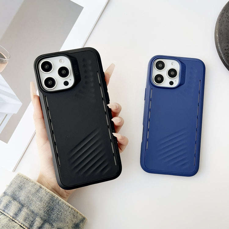 Funda TPU a Prueba de Golpes con Imán Imitación Gaer4 para iPhone 11 Pro (Azul)