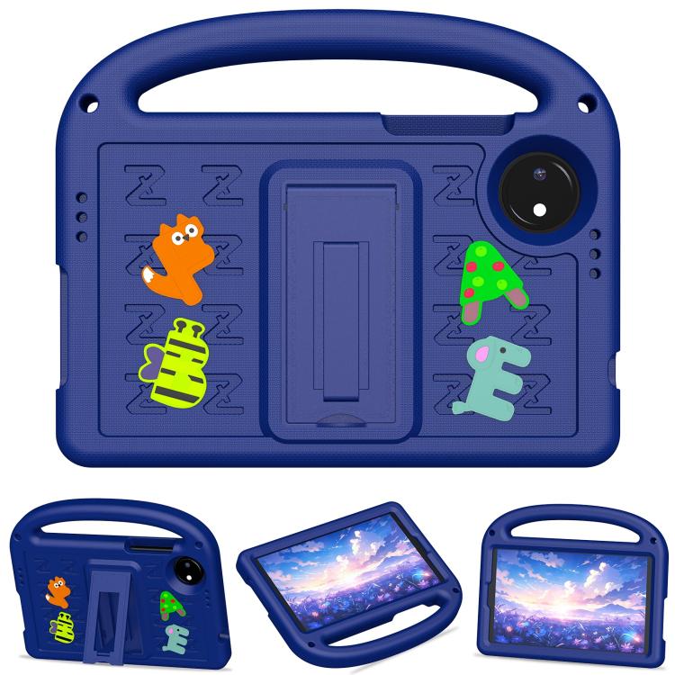 Funda a Prueba de Golpes Eva con Dibujos Animados de Sparrow para Xiaomi Pad 7 (Azul Marino)