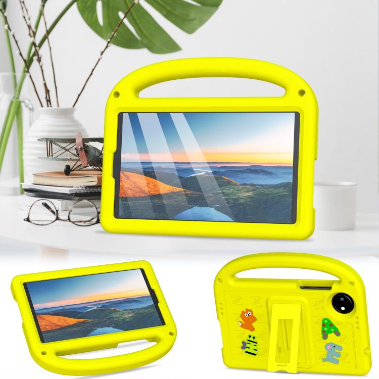 Funda a Prueba de Golpes Eva con Dibujos Animados de Sparrow para Xiaomi Pad 7 Pro (Amarilla)