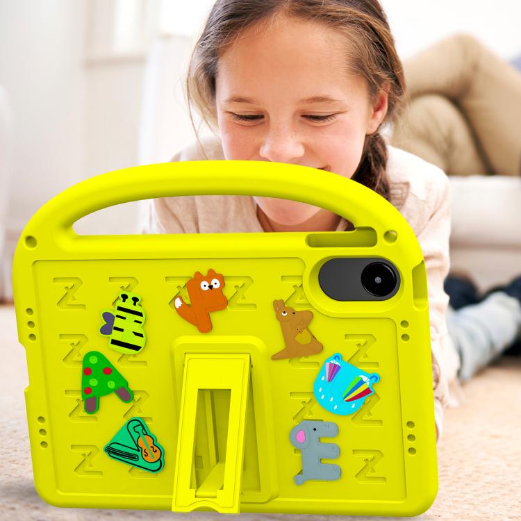 Funda de EVA a prueba de golpes para Xiaomi Redmi Pad 2 11 2025 con diseño de gorrión (amarilla)