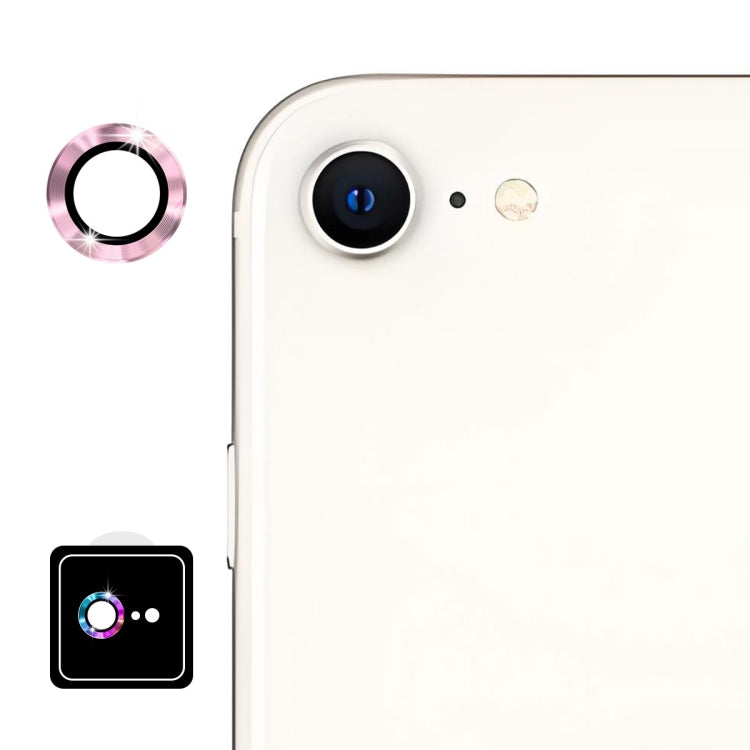 Película de Vidrio Templado Enkay 9H para Lente Trasera iPhone 16E (Rosa)