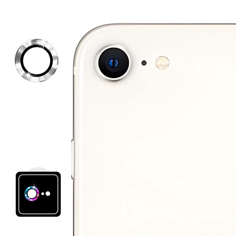 Película de Vidrio Templado Enkay 9H para Lente Trasera iPhone 16E (Plateada)