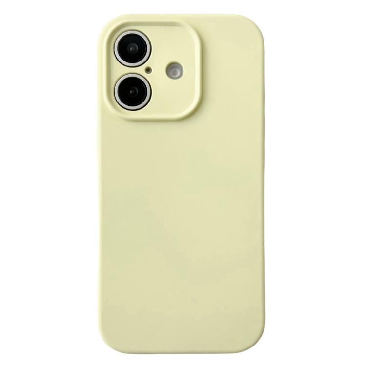 Funda Híbrida TPU con Chip IC Magsafe para iPhone 16 (Amarilla)