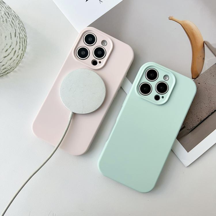 Funda híbrida TPU con Chip IC Magsafe para iPhone 15 Pro Max (Azul)