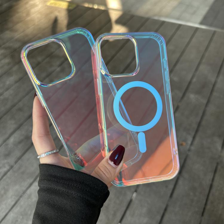 Funda para Teléfono Magsafe iPhone 12 Textura Grabada con Láser Rayas Verticales