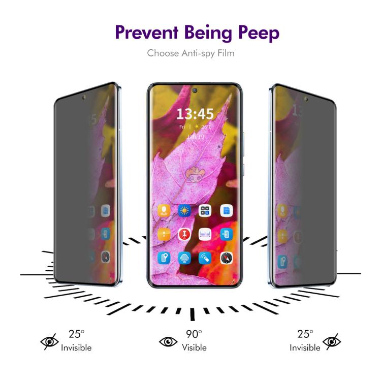 Película de Vidrio Templado Enkay Hat-Prince para Pantalla de Privacidad OnePlus Ace 3 y Ace 3 Pro