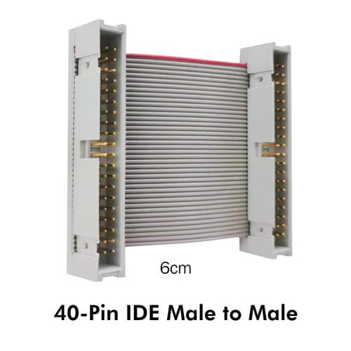 Cable de extensión IDE macho a HD macho JUNSUNMAY 40 pines
